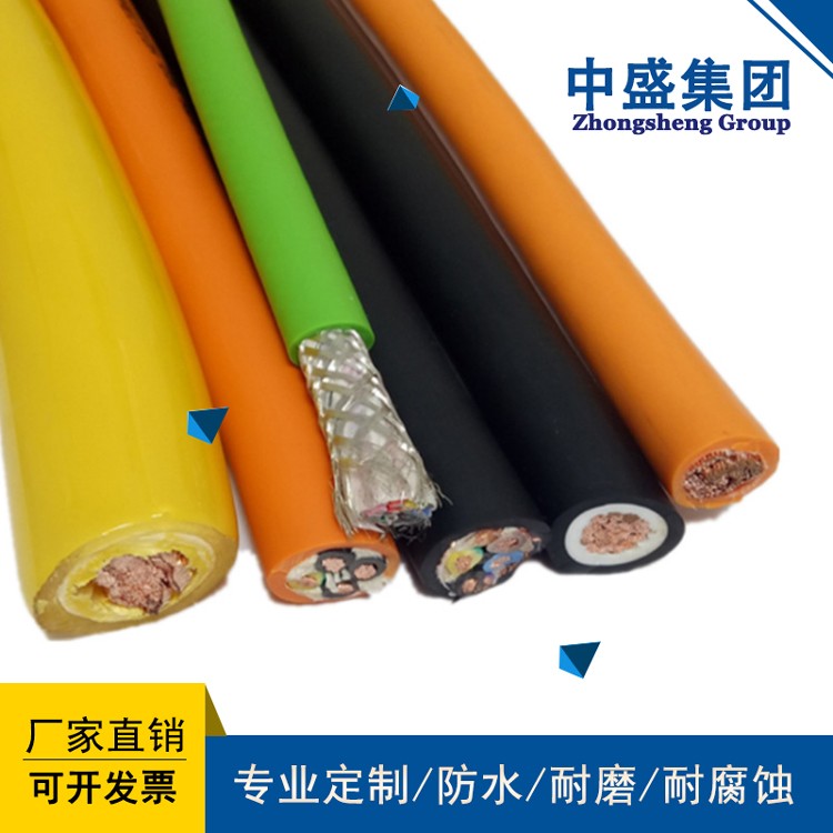 Oil resistant power flexible cableRVVY